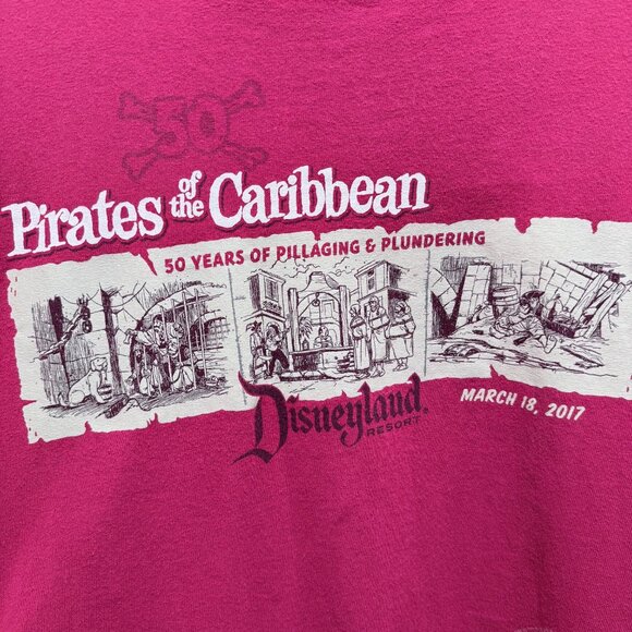 Other - Disney Pirates Of The Caribbean T-Shirt / Shirt (free ship) Limited Ed. XL